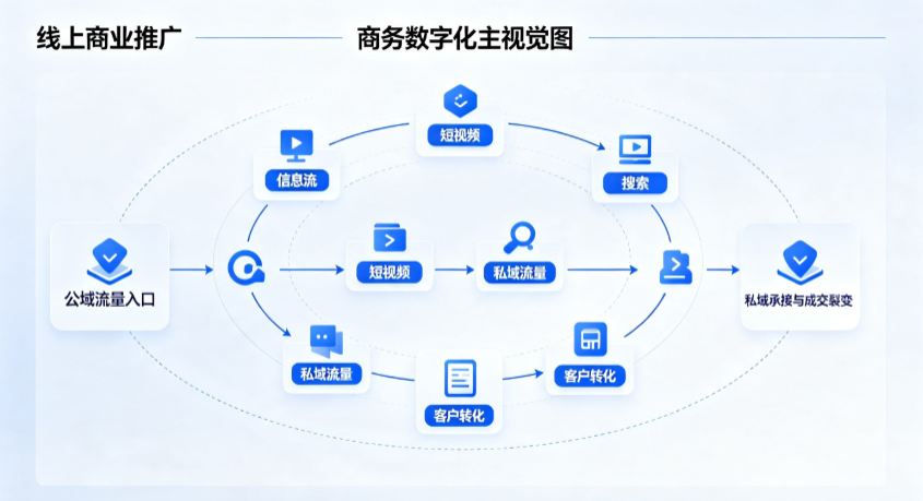 苏家屯区线上商业推广怎么做？全域流量闭环搭建与低成本转化实战指南